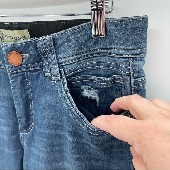 Democracy “Ab”solution Slim Fit Jeans Size 6 - Picture 3 of 7